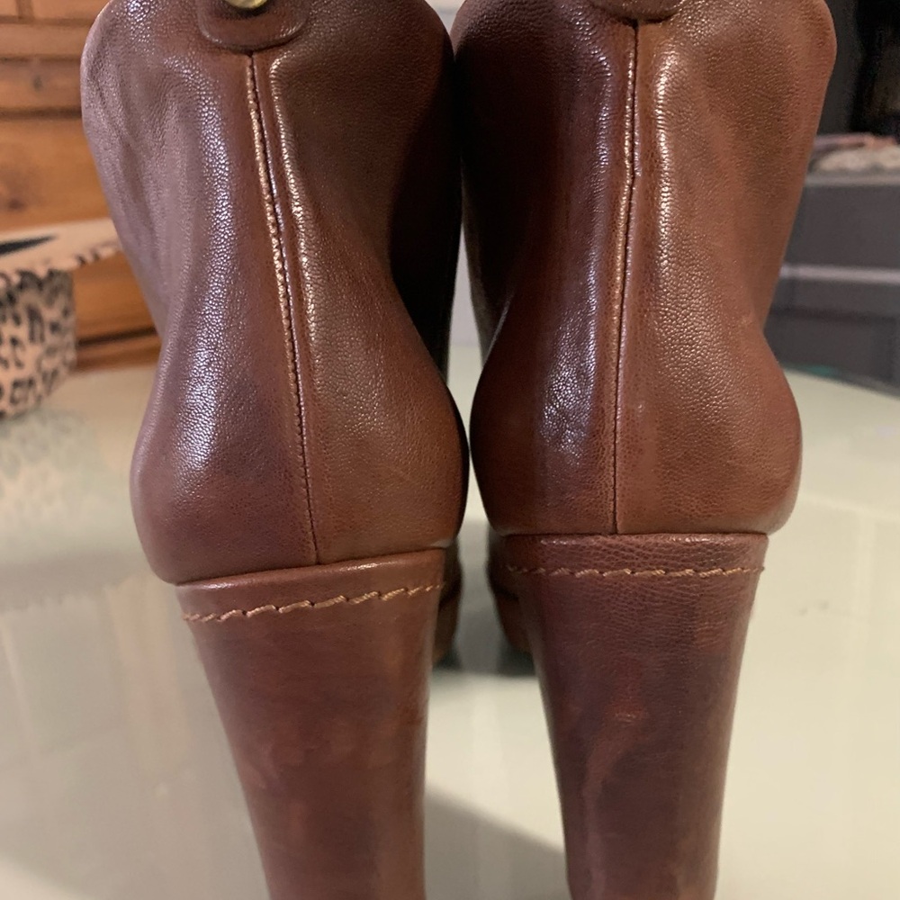 Stewart Weitzman leather ankle boots 9 - Picture 5 of 8